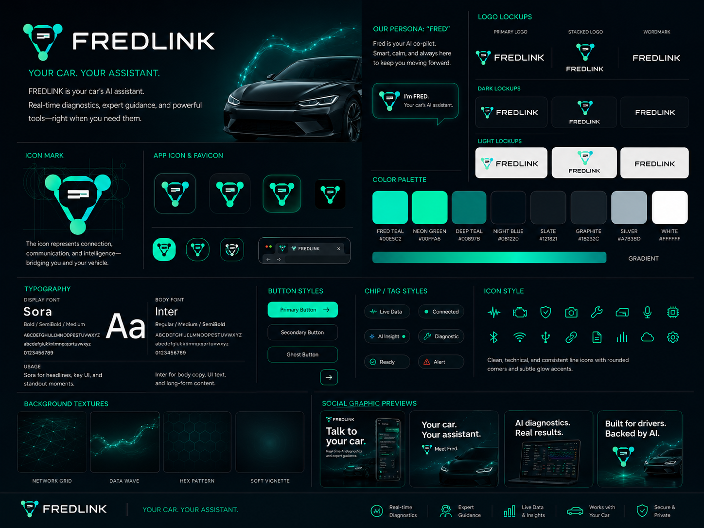 FREDLINK brand style guide